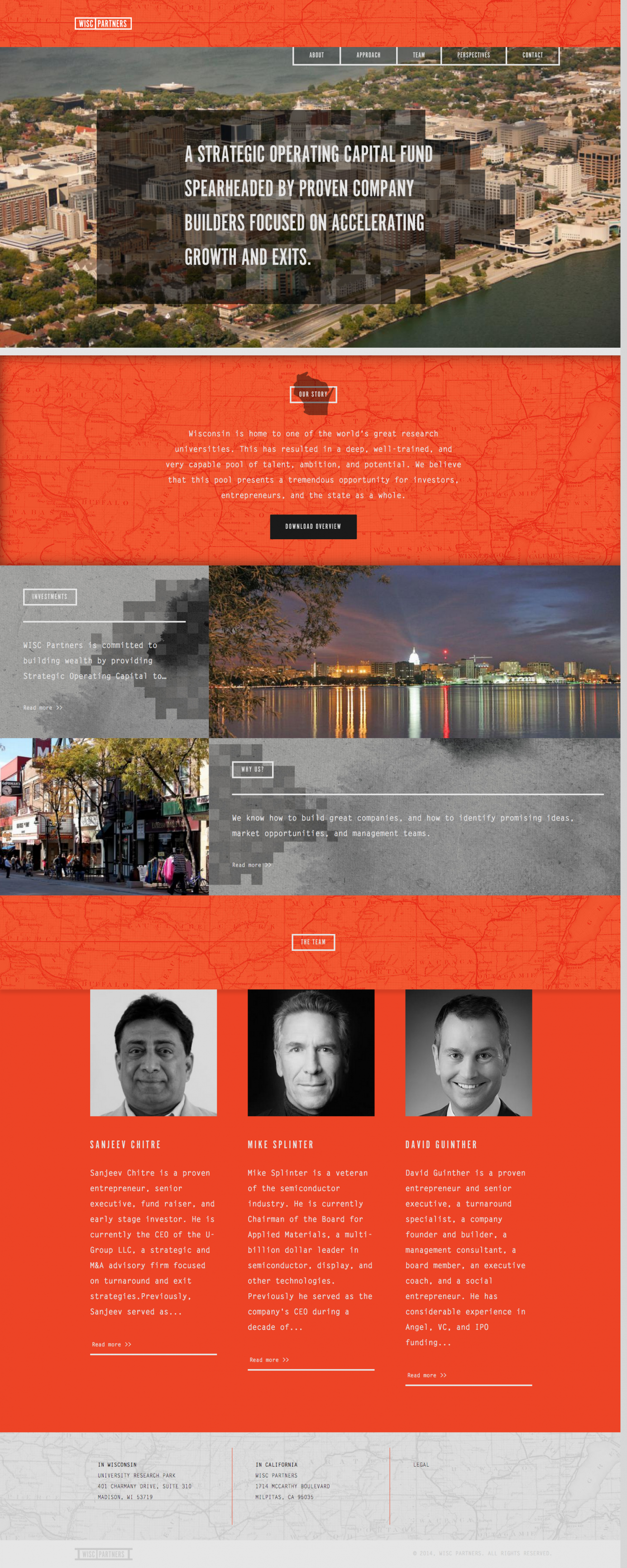 WISC Partners Identity + Website